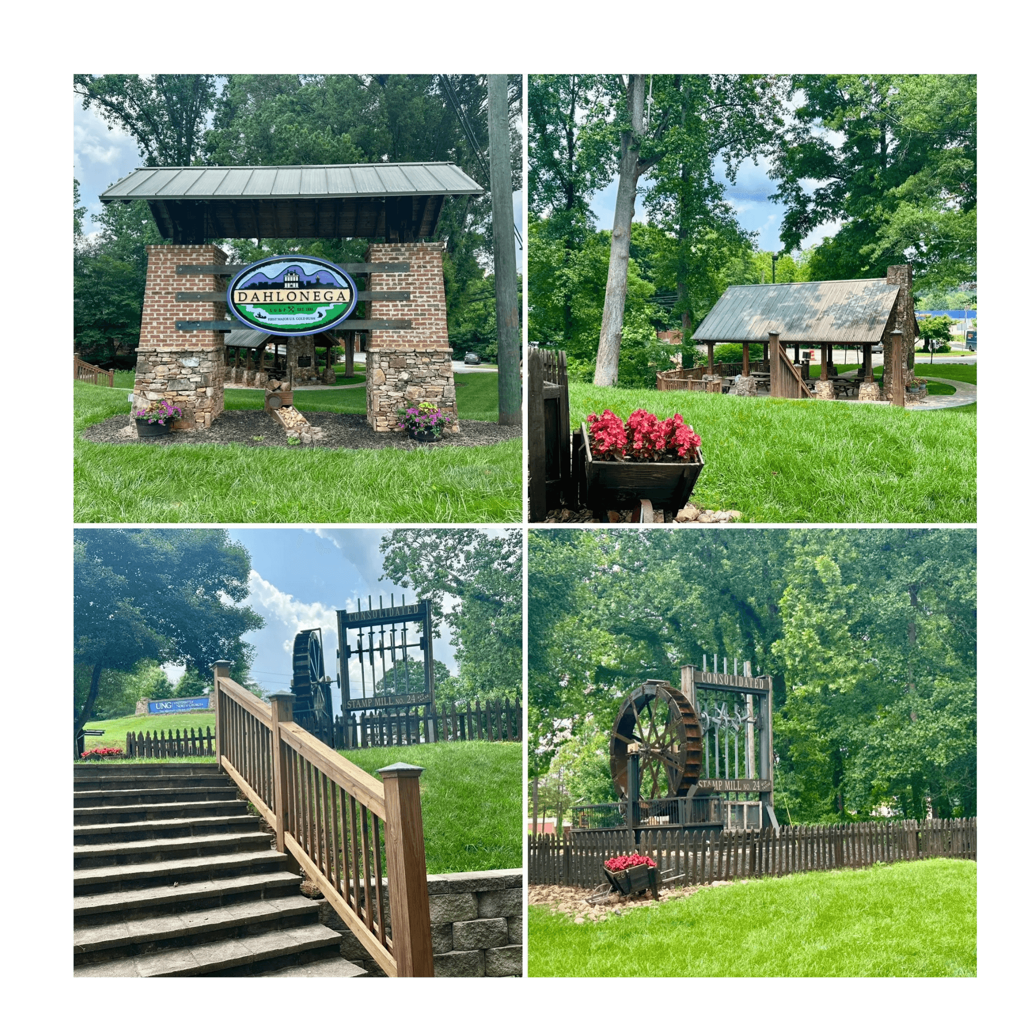 Madeleine K. Anthony Park, entering town offers several great photo options
