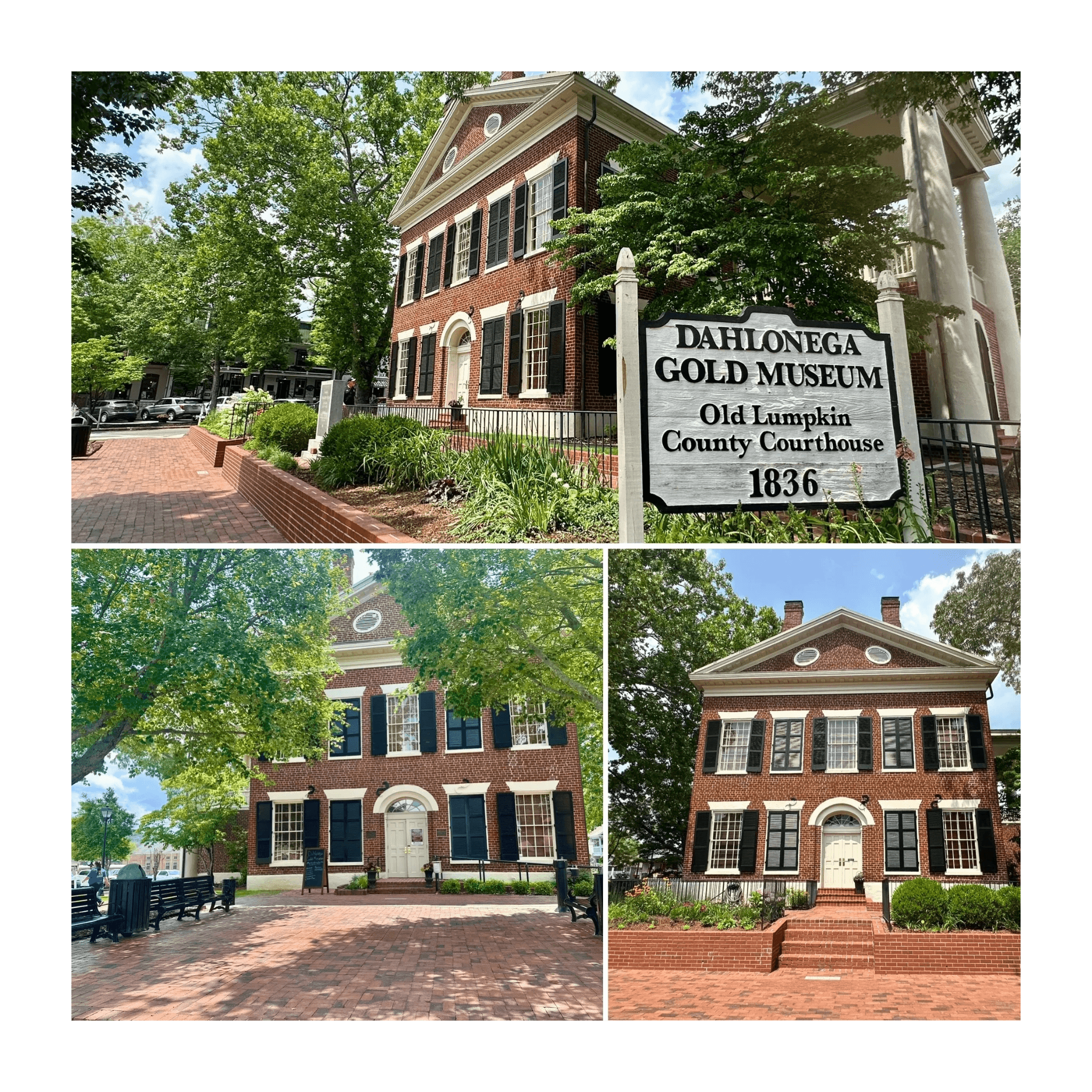 Dahlonega Gold Museum, an historic courthouse, has wedded many.