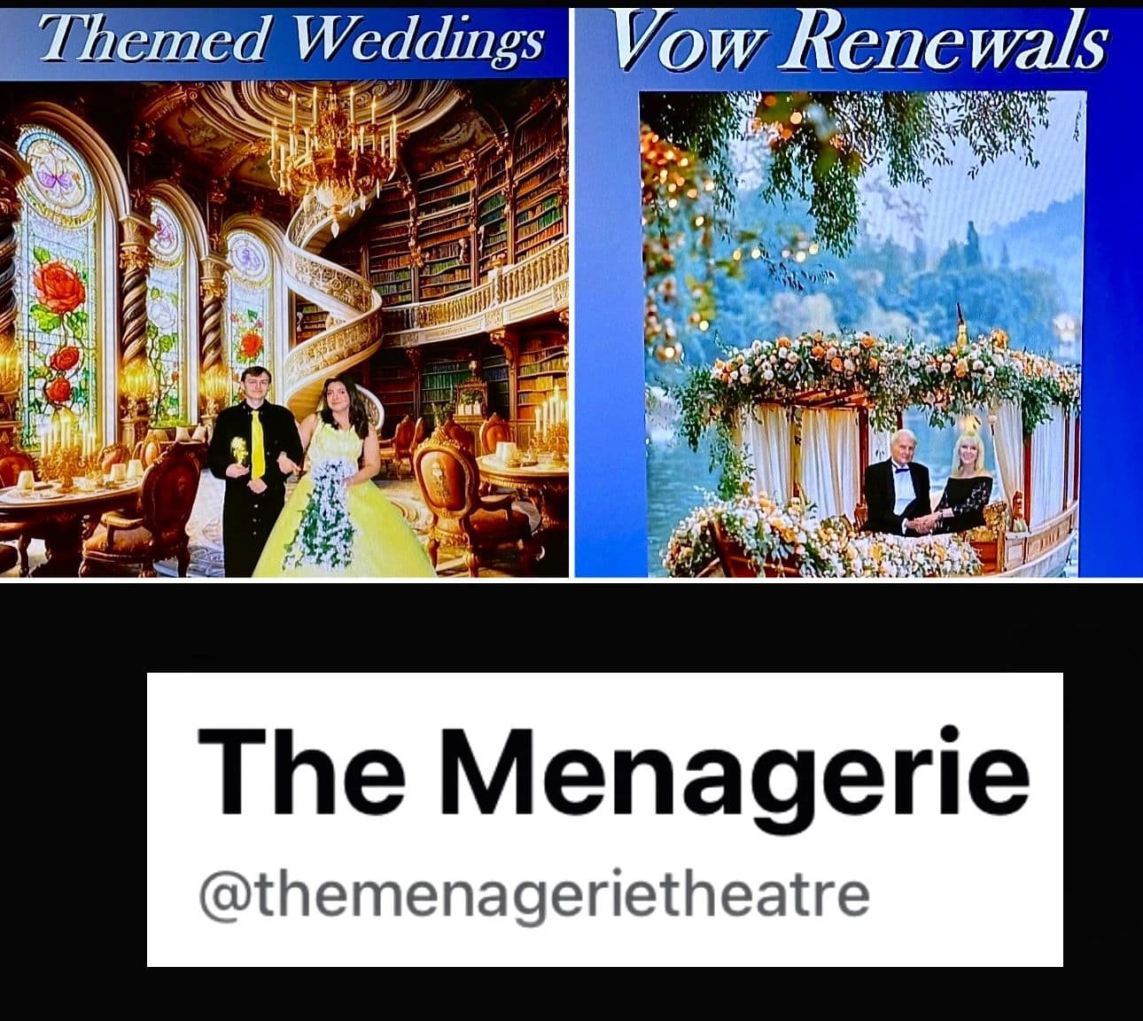 The Menagerie Event Center, If you can dream it, you can stage it!